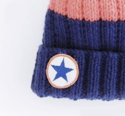 Baby Bobble Beanie Hat by StarBaby Designer Knitwear,  www.starbabyknitwear.com