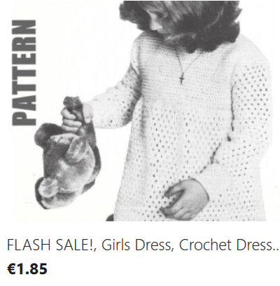 Toddler Girl Dress crochet pattern download