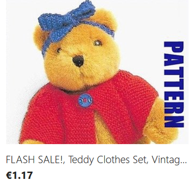 Teddy Clothes knitting pattern download