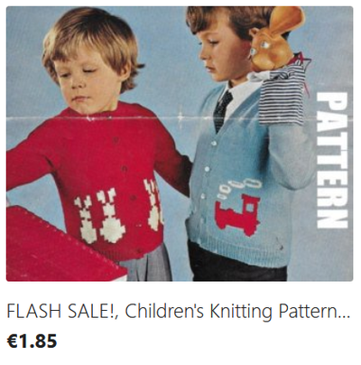 Toddler Motif Cardigans knitting pattern download