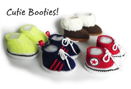 Baby booties, Knitted booties,  Booties, www.starbabyknitwear.com, Baby Converse, Baby Adidas, Baby Uggs, Baby Vans