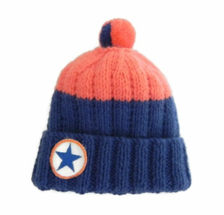Bobble Beanie Hat by StarBaby Knitwear, www.starbabyknitwear.com