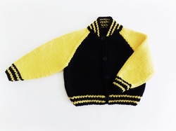Varsity jacket, Baby Jacket, www.starbabyknitwear.com