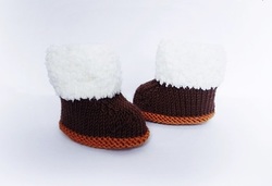Ugg style Booties by StarBaby Designer Knitwear, www.starbabyknitwear.com