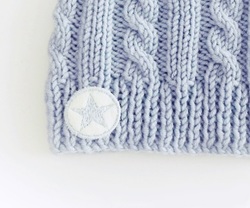 Baby Beanie Hat by StarBaby Designer Knitwear,  www.starbabyknitwear.com