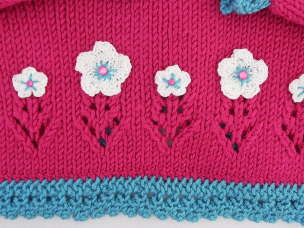 Hand Knit Baby Cardigan by StarBaby Knitwear, www.starbabyknitwear.com