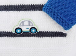 Little Cars sweater by StarBaby Knitwear, www.starbabyknitwear.com