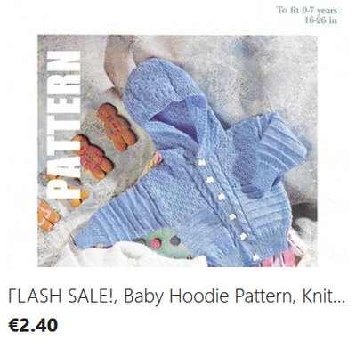 Baby Hoodie & Cardigan knitting pattern download
