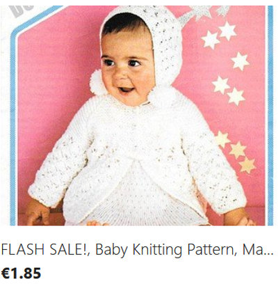 Baby Lacy Hoodie knitting pattern download