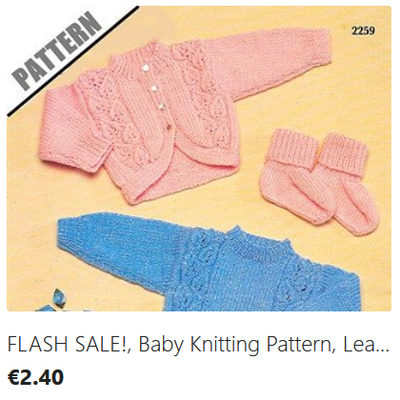 Baby Leaf Cardigan & Sweater knitting pattern download