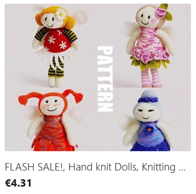 Fairy Dolls knitting pattern download
