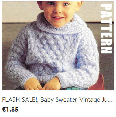 Toddler Bobble Sweater knitting pattern download
